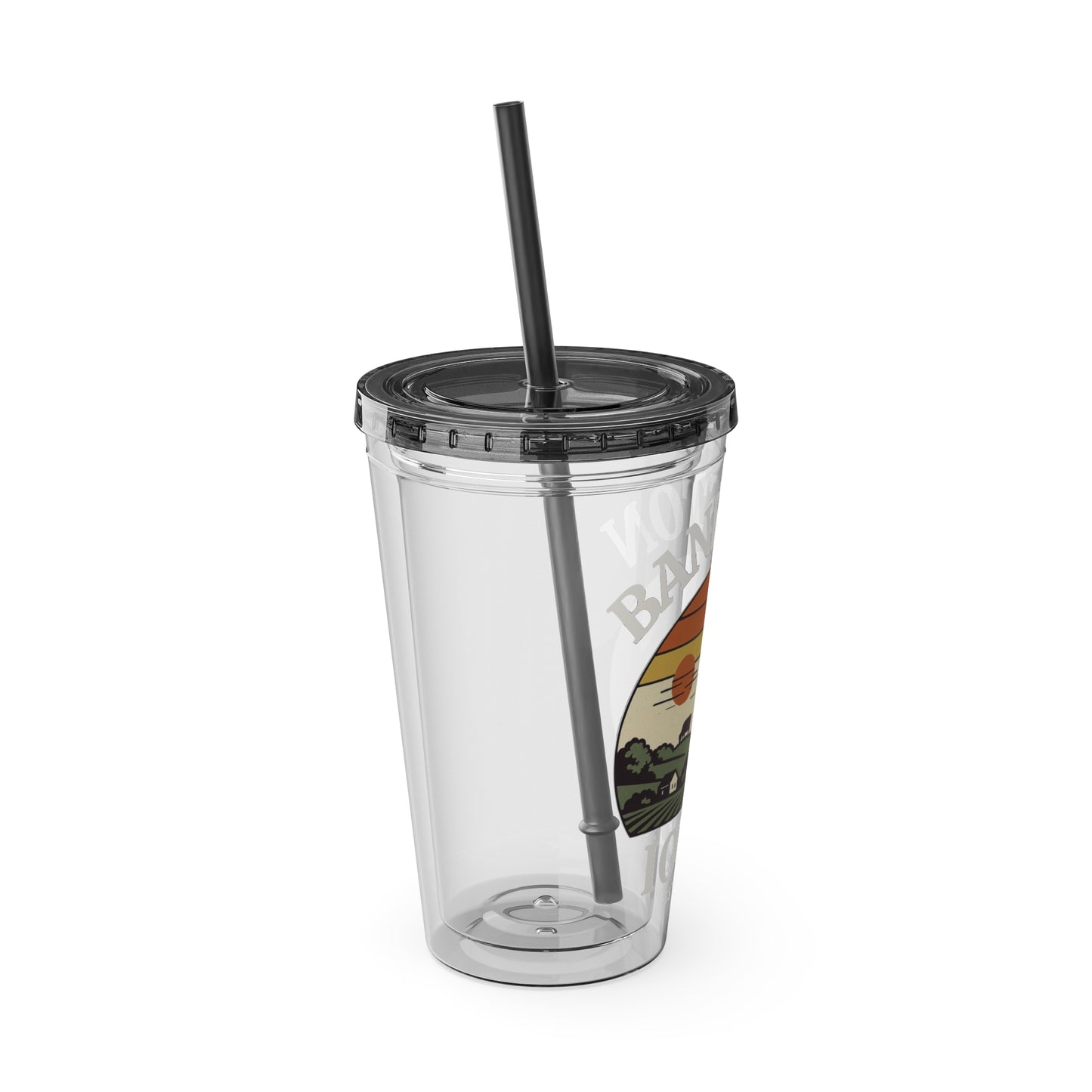 Bankston - Tumbler, 16oz, Clear Travel Cup