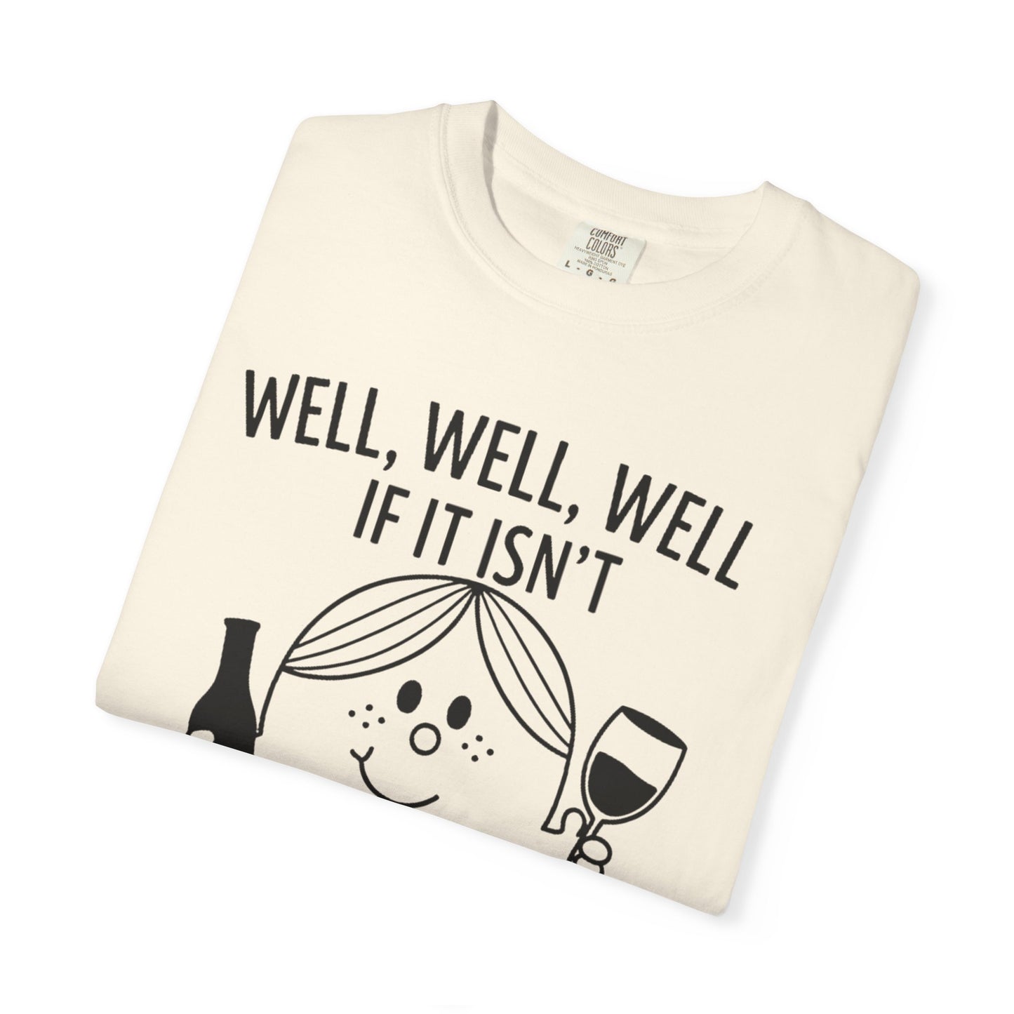Little Miss "I'm Never Drinking Again" Drinking Again" - WINE – Comfort Colors Tee