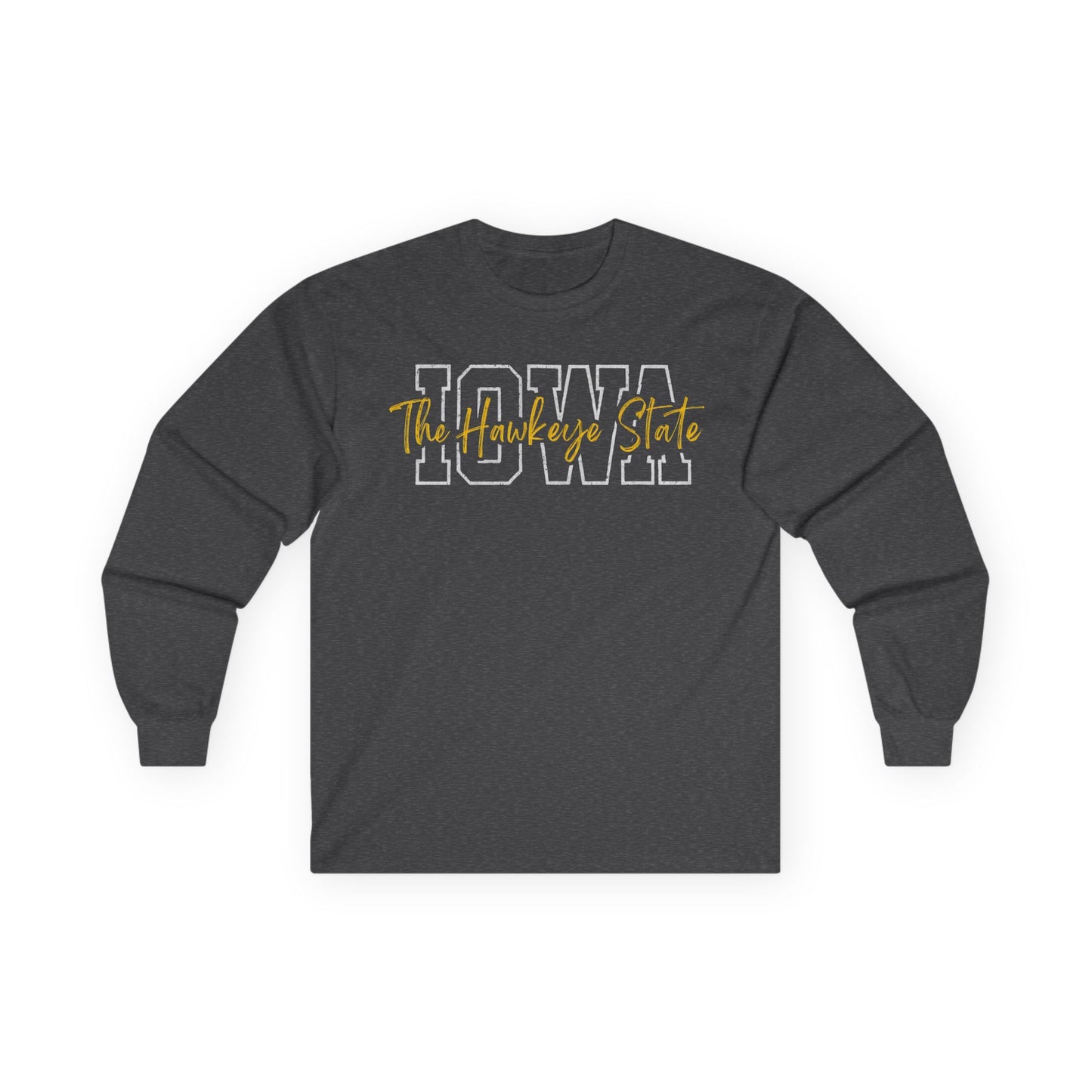 Iowa Long Sleeve Tee - Gildan