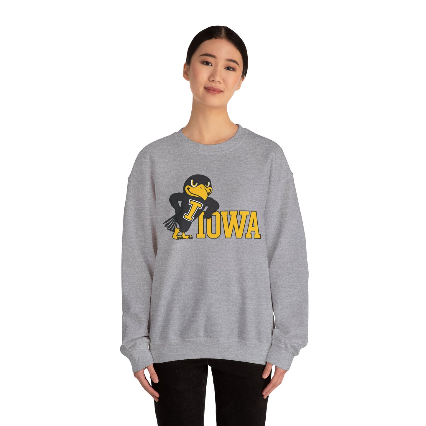 Iowa Herky - Unisex Heavy Blend Sweatshirt