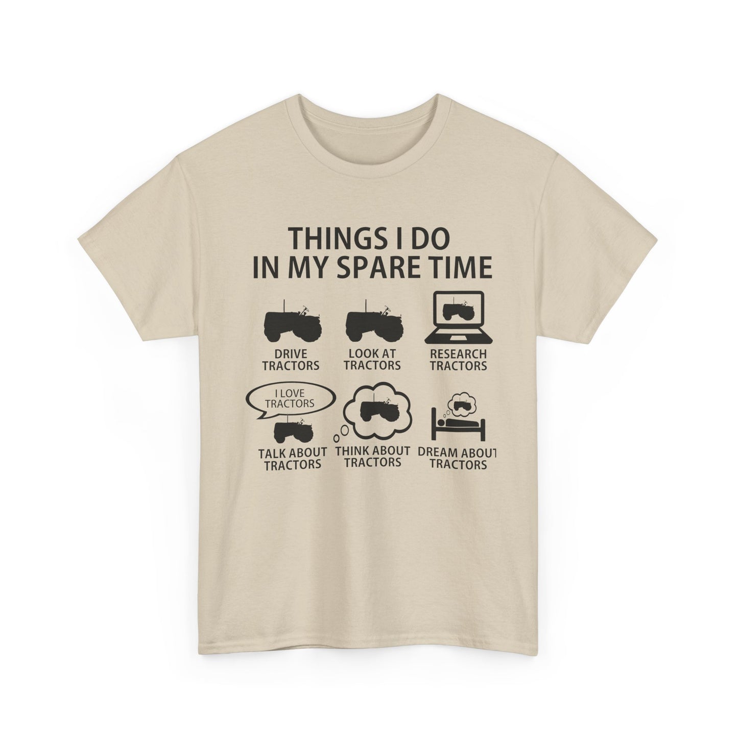 Tractor Lover's Tee- Gildan