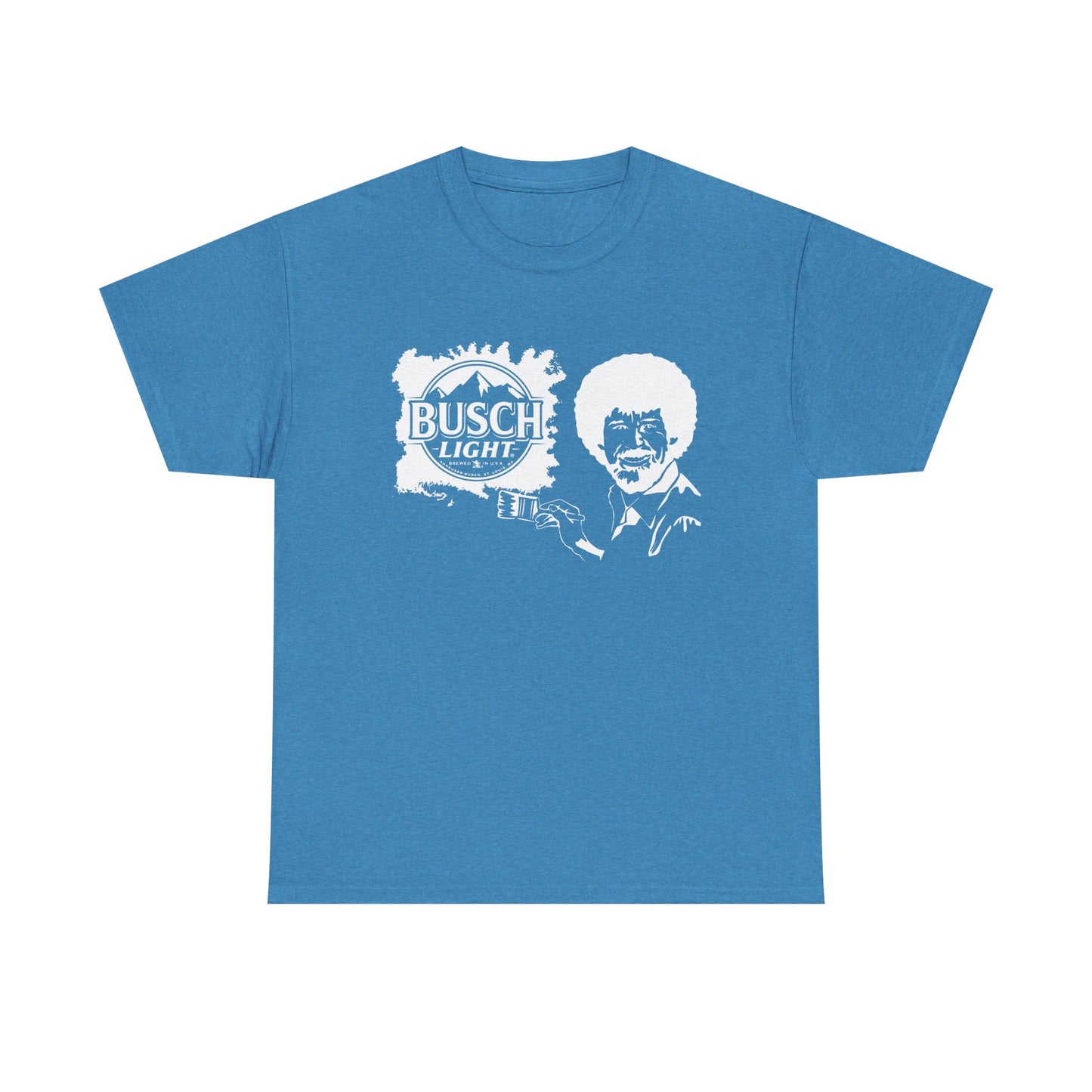 Bob Ross x Busch Light - Gildan Tshirt