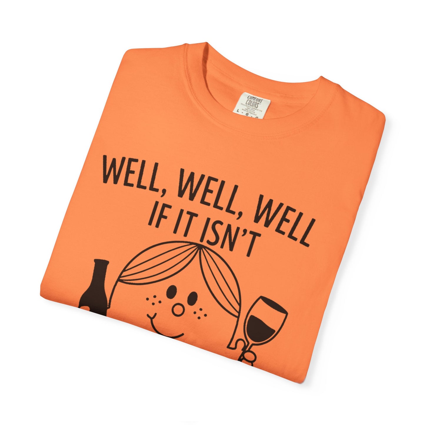 Little Miss "I'm Never Drinking Again" Drinking Again" - WINE – Comfort Colors Tee