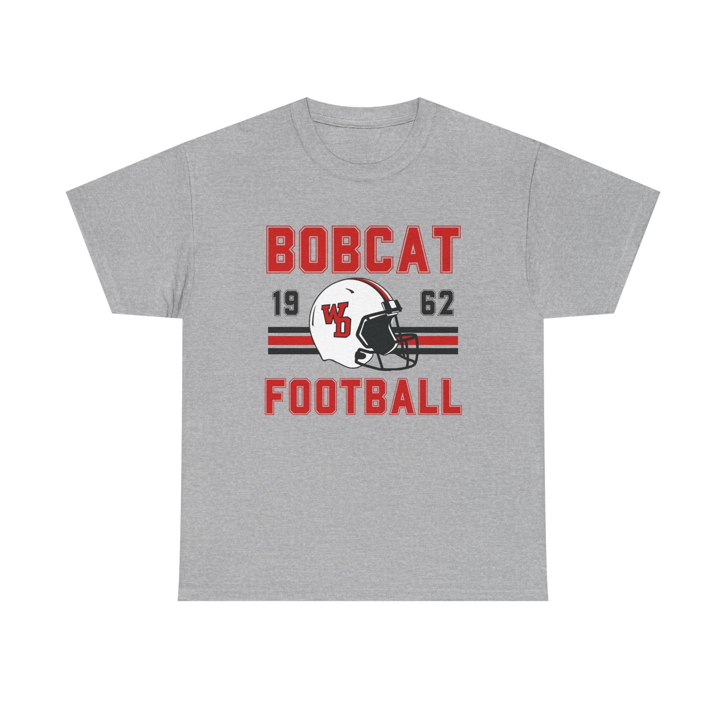 Bobcat Football Unisex Heavy Cotton Tee