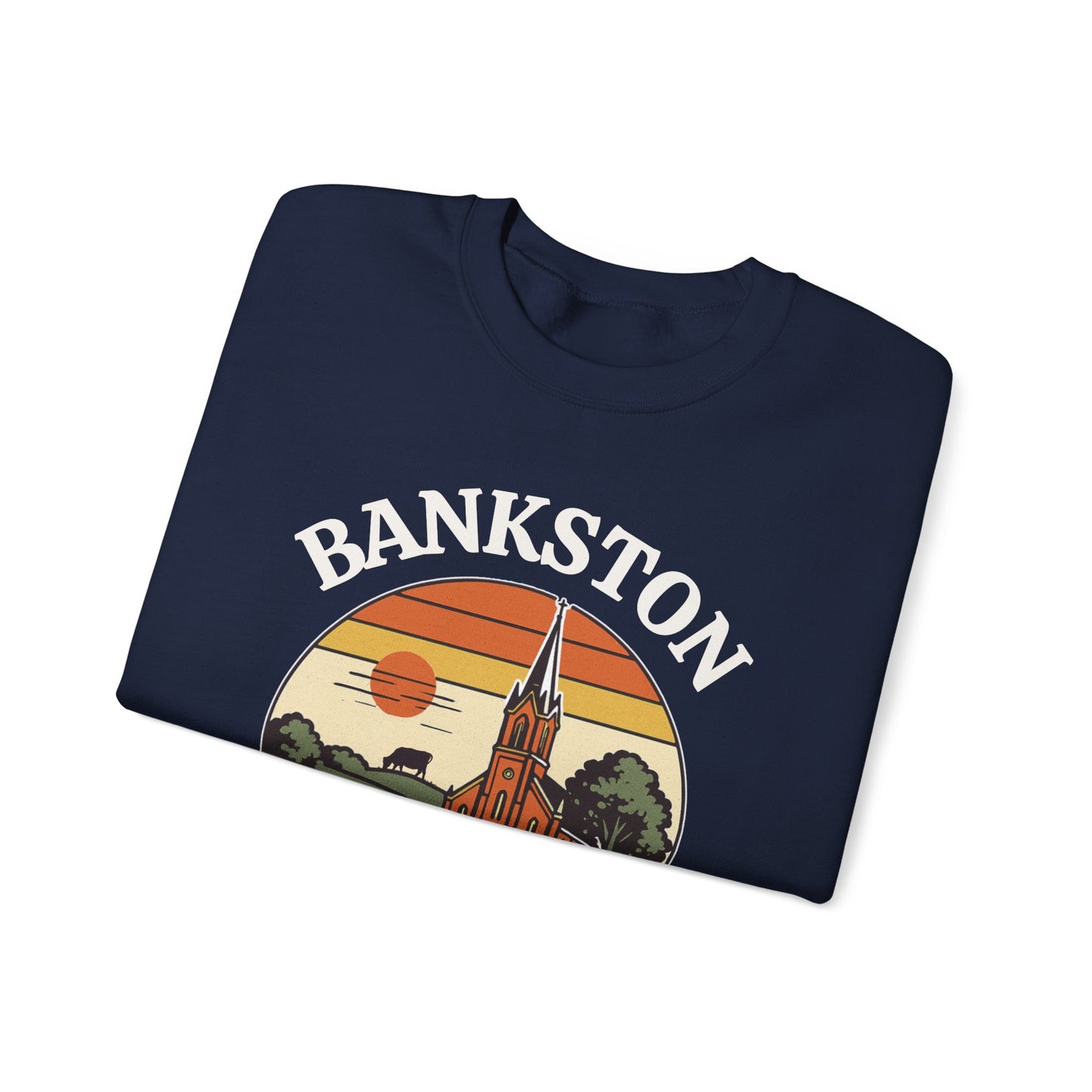Bankston, IA - Crewneck Gildan Sweatshirt