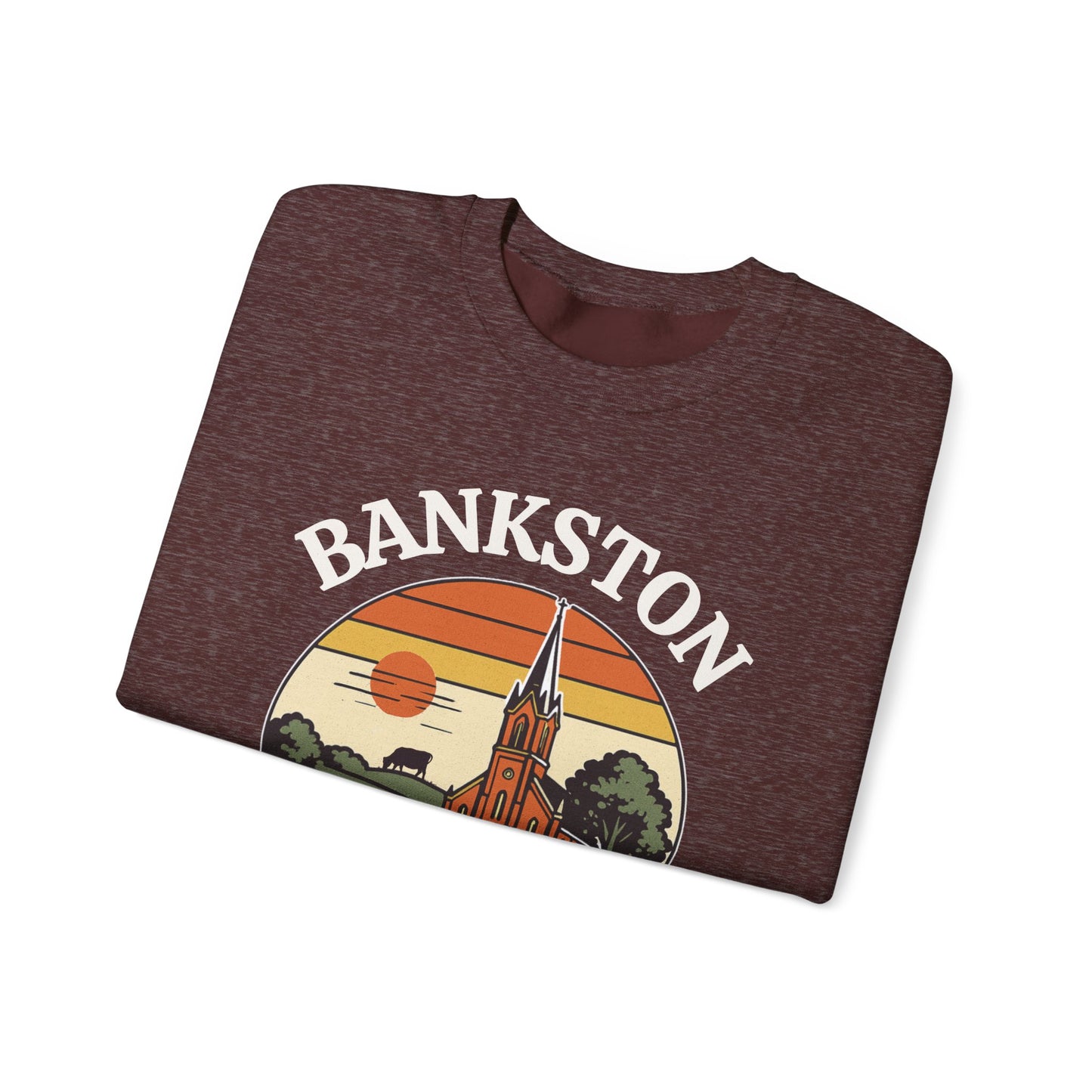 Bankston, IA - Crewneck Gildan Sweatshirt