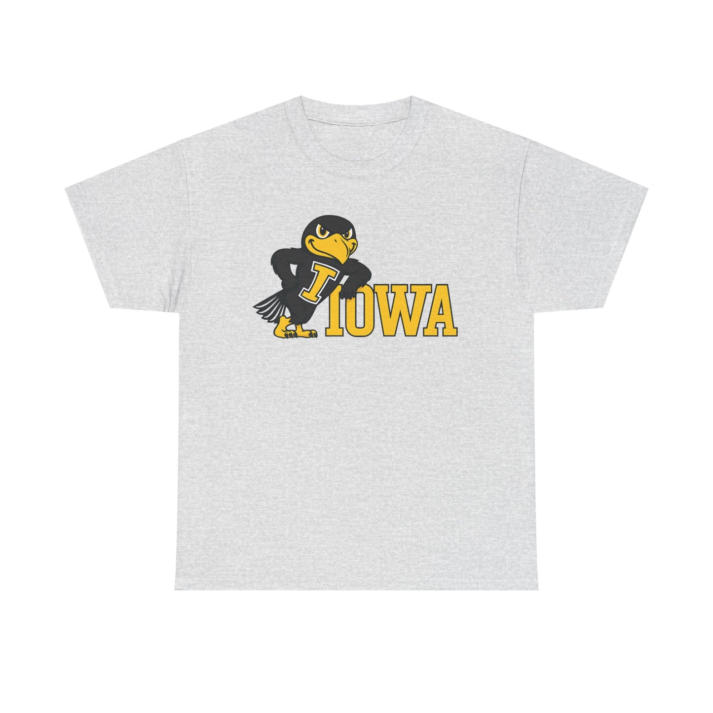 Herky- Iowa - Gildan Heavy Cotton Tee