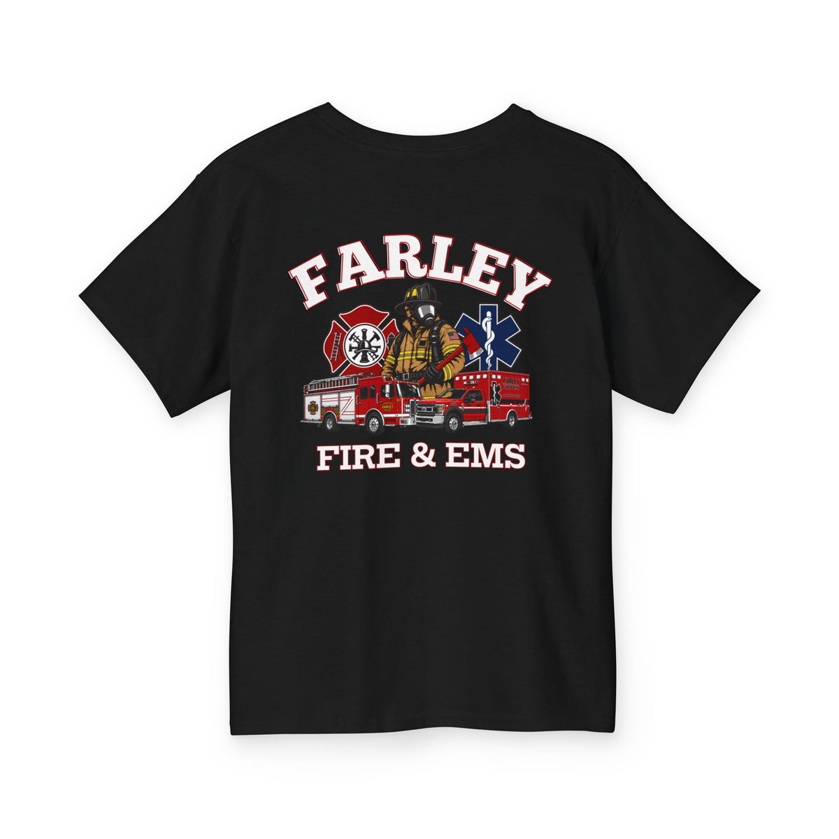 Farley fire & EMS TShirt - YOUTH Gildan