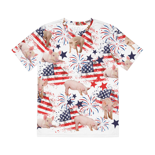 Patriotic Pig Printed Tee