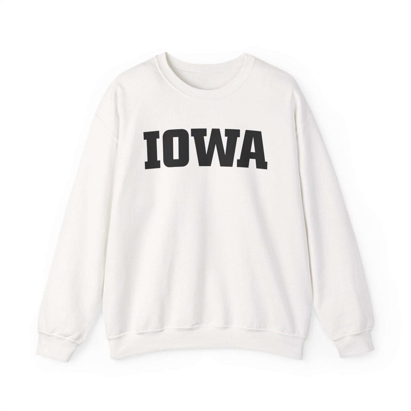 IOWA - Embroidered - Unisex Heavy Blend™ Crewneck Sweatshirt