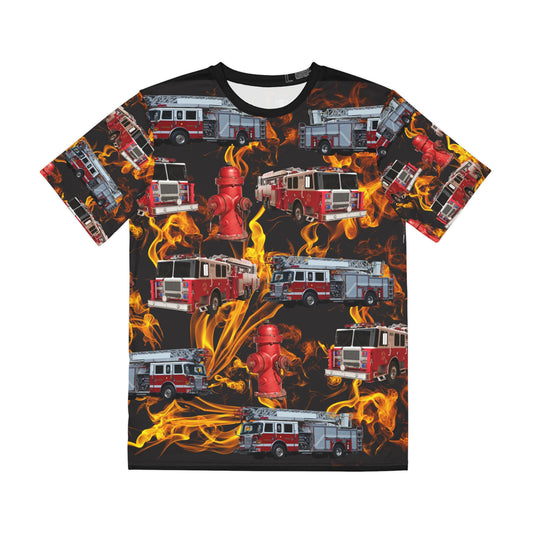 Firefighter All Over Print Shirt