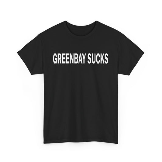 Green Bay Sucks T-Shirt - Funny Football Rivalry Tee for Game Day Fans