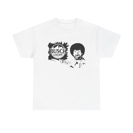 Bob Ross x Busch Light - Gildan Tshirt