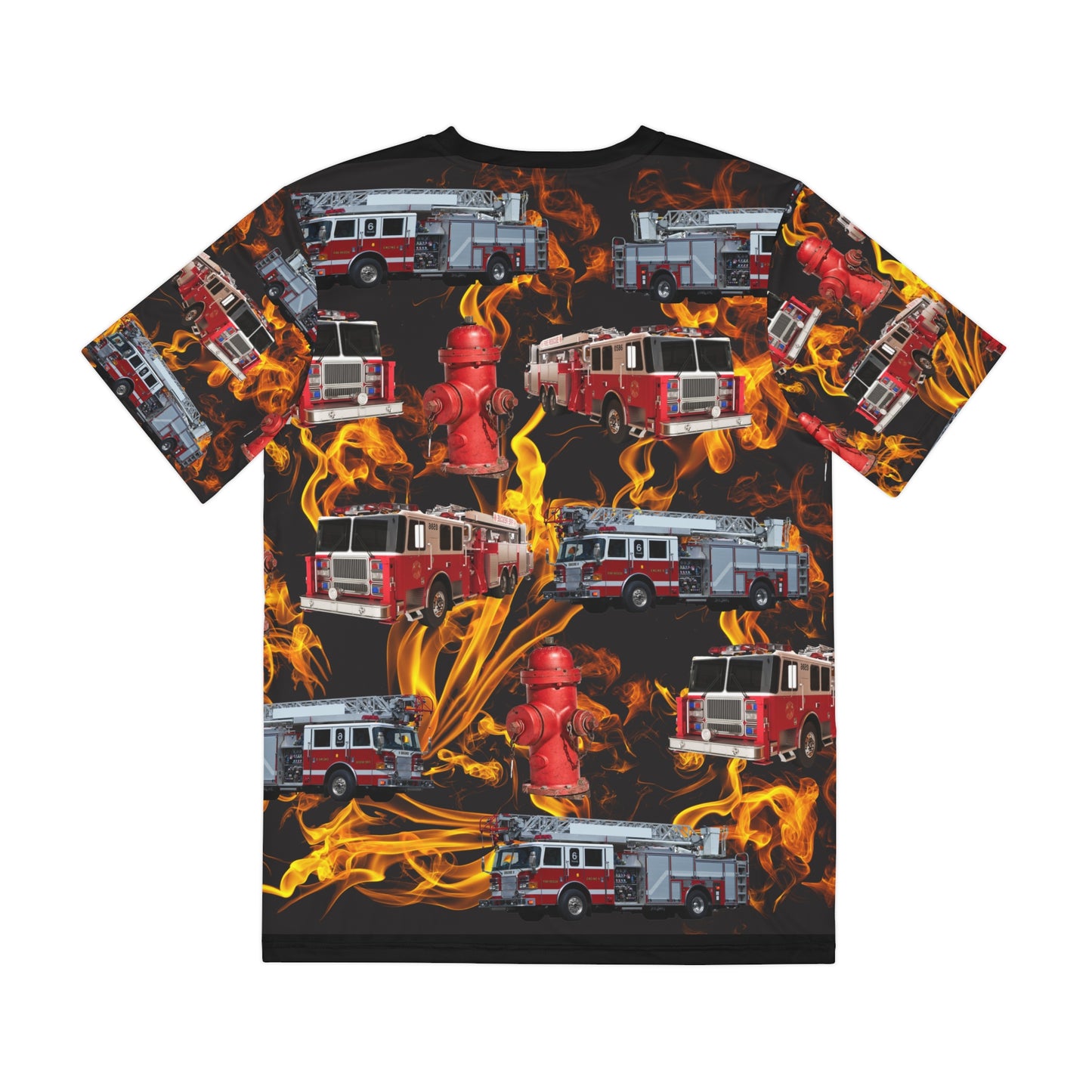 Firefighter All Over Print Shirt