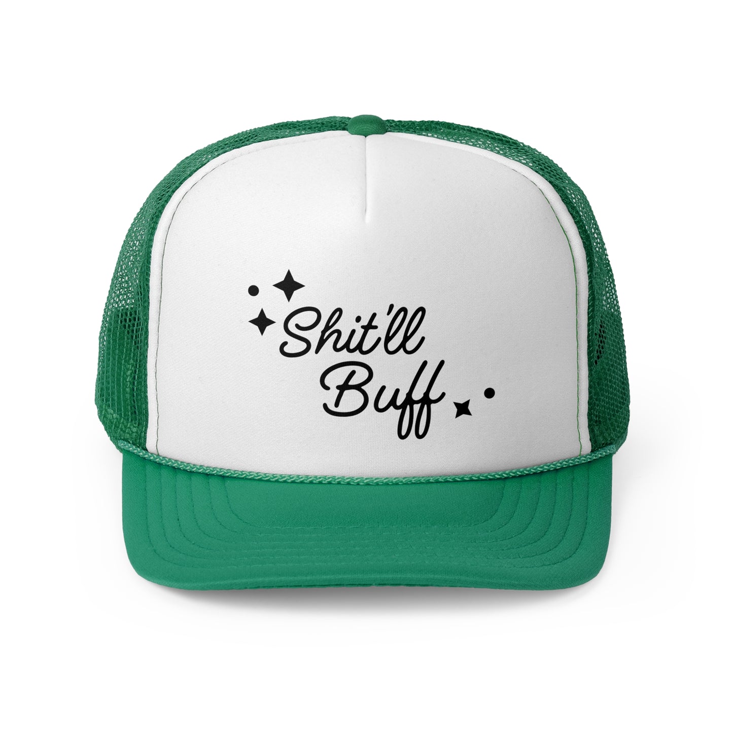 Shit ll Buff | Funny Trucker Hat |  Mesh Cap with Adjustable Snapback