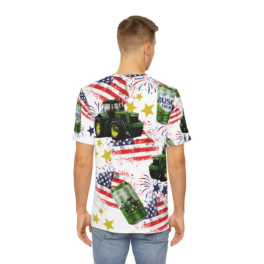 Tractor & Beer Patriotic Shirt