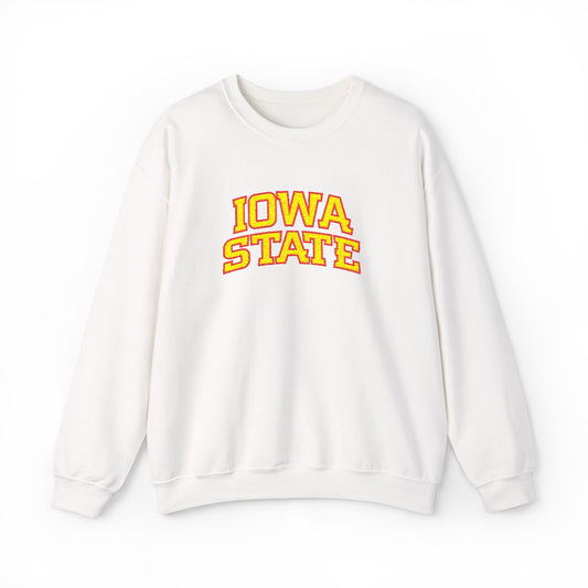 Iowa State - Embroidered - Unisex Heavy Blend Sweatshirt
