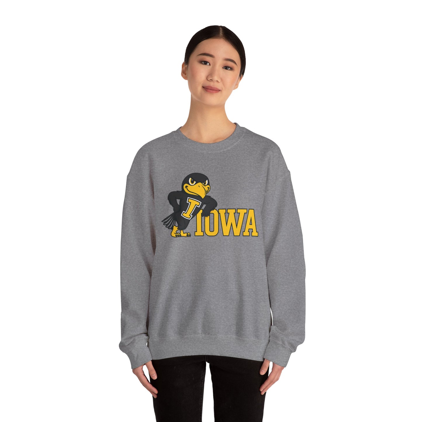 Iowa Herky - Unisex Heavy Blend Sweatshirt