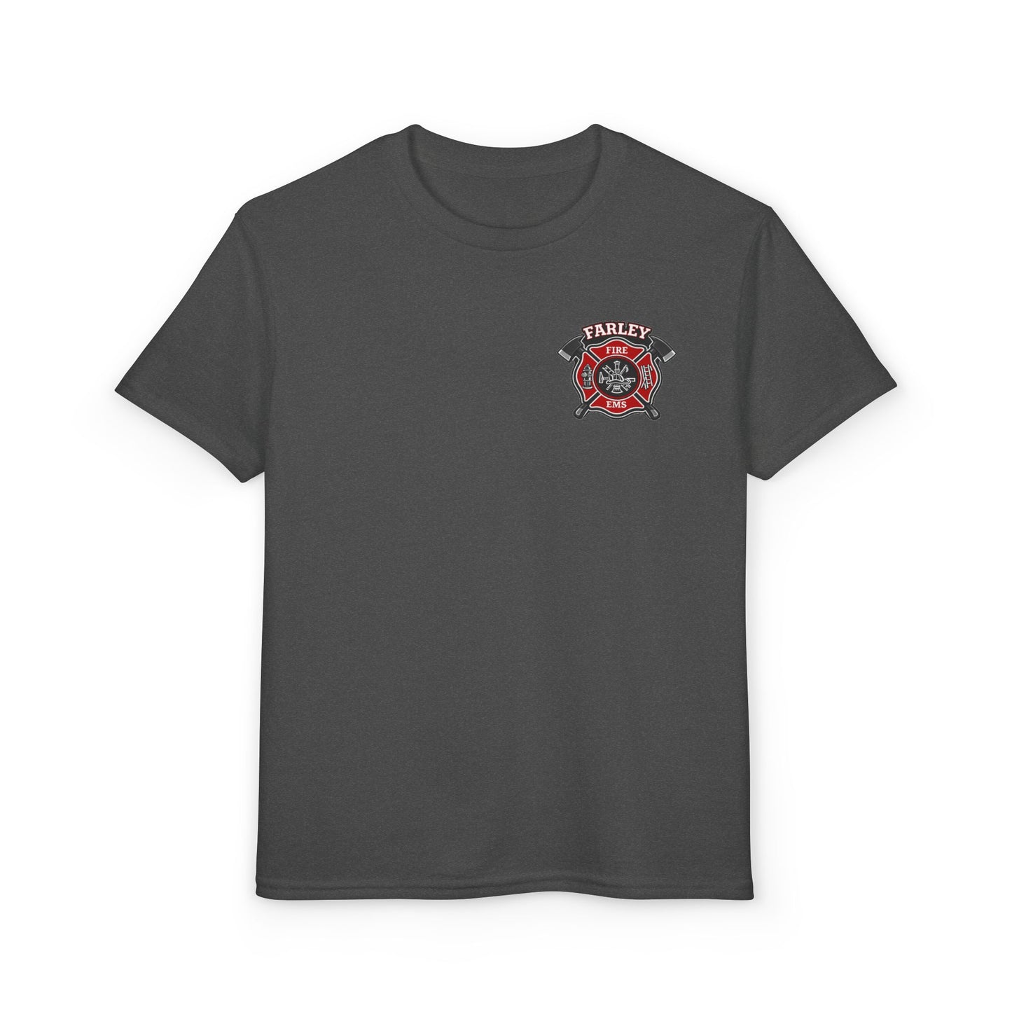 Farley Fire & EMS T-Shirt -Bunker Gear - YOUTH Gildan