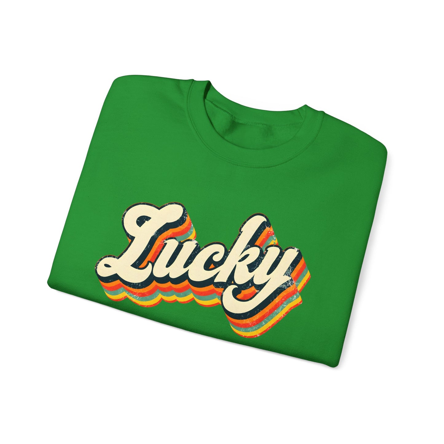 Lucky - Unisex Heavy Blend™ Crewneck Sweatshirt