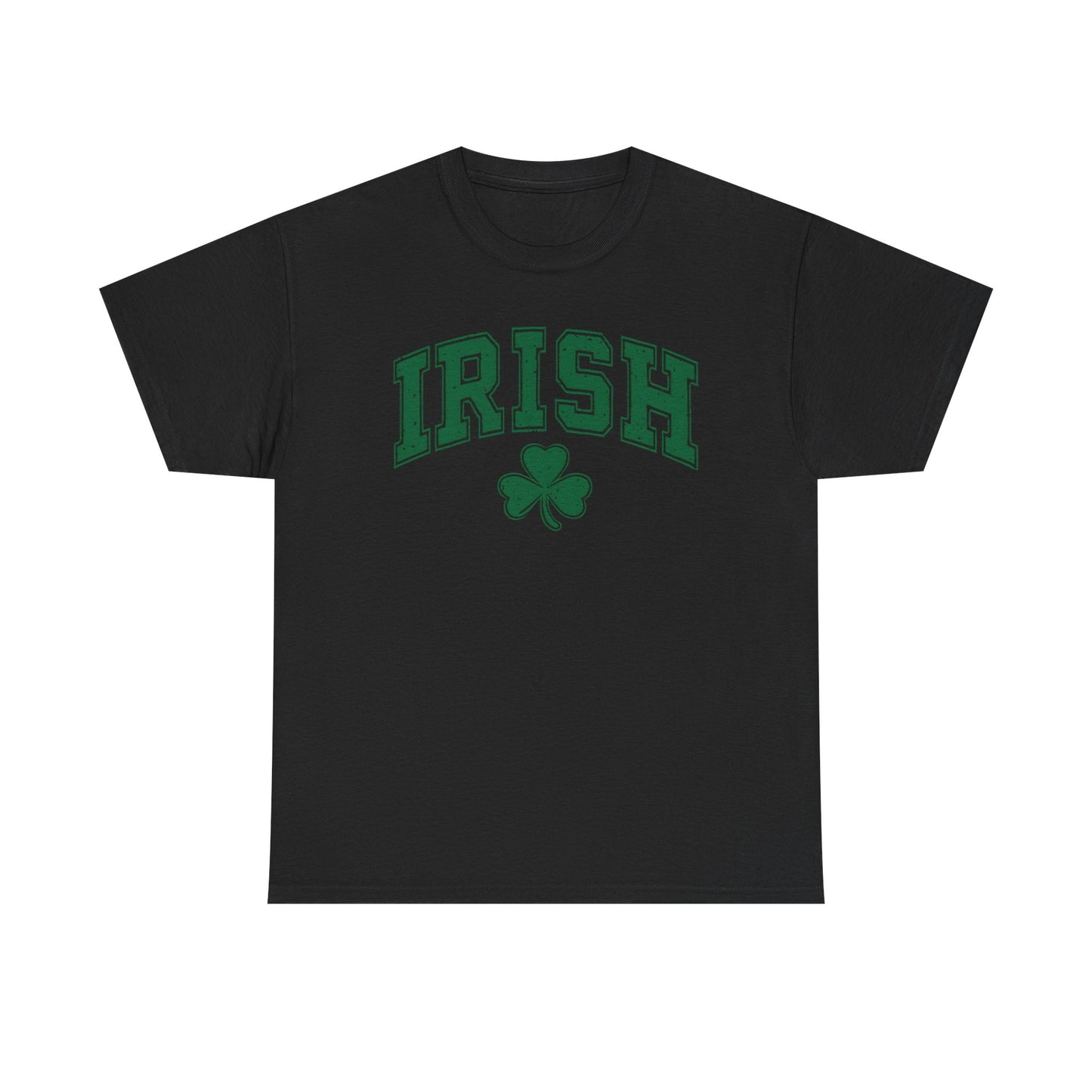 St. Patrick's Day Irish Tee, Unisex Heavy Cotton Tee, Shamrock Shirt, Casual Wear, Irish Pride, Comfortable Fit