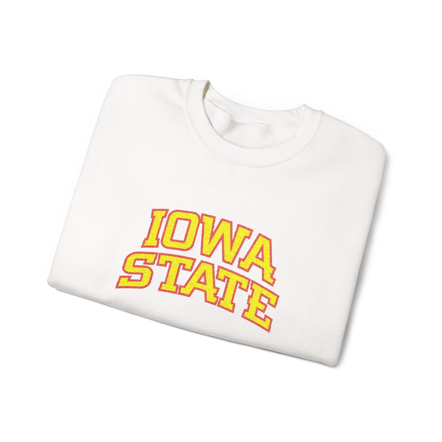 Iowa State - Embroidered - Unisex Heavy Blend Sweatshirt