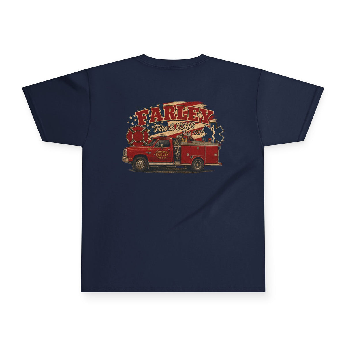 Vintage Farley Fire & EMS Youth - Gildan