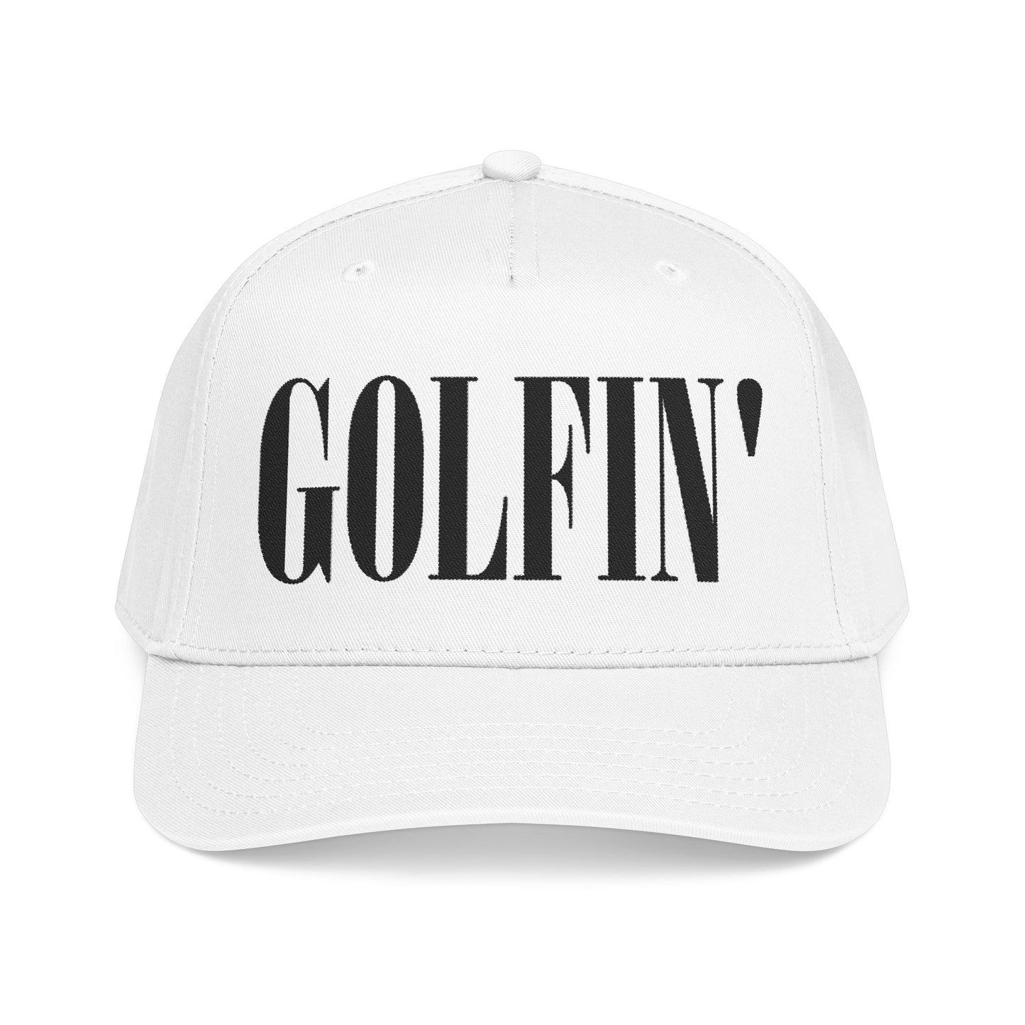 Golfin' Hat | Funny Embroidered Golf Baseball Cap | Golf Gift for Men, Dad & Golfers