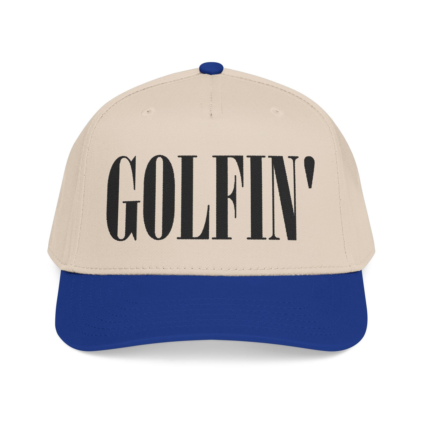 Golfin' Hat | Funny Embroidered Golf Baseball Cap | Golf Gift for Men, Dad & Golfers