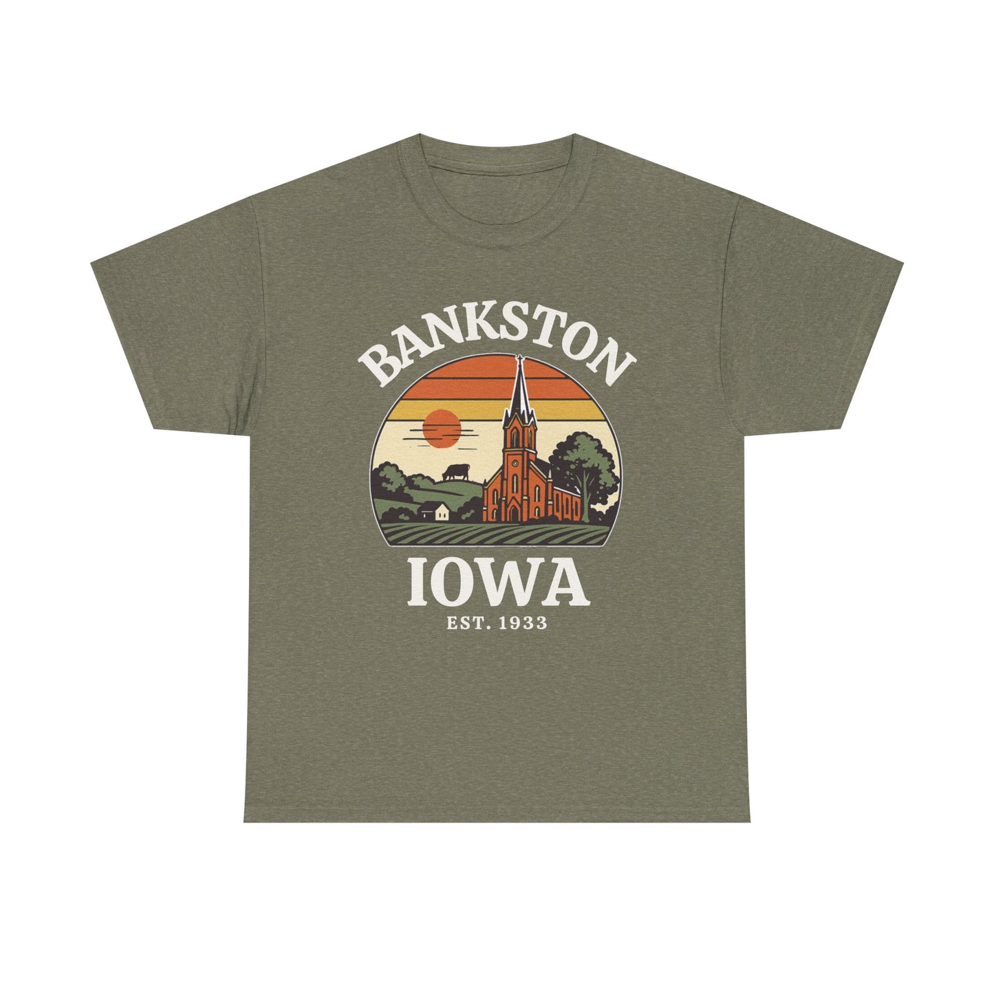 Bankston, Iowa - Gildan Tee