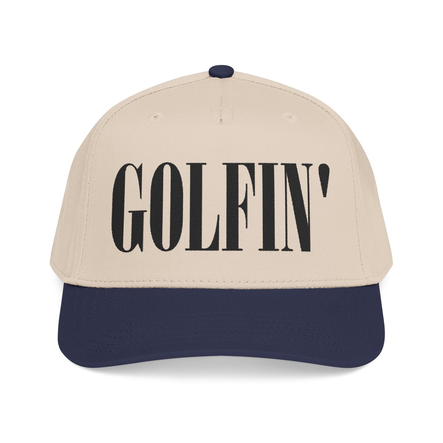 Golfin' Hat | Funny Embroidered Golf Baseball Cap | Golf Gift for Men, Dad & Golfers