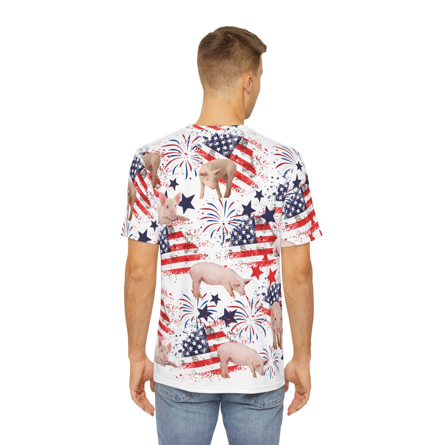 Patriotic Pig Printed Tee