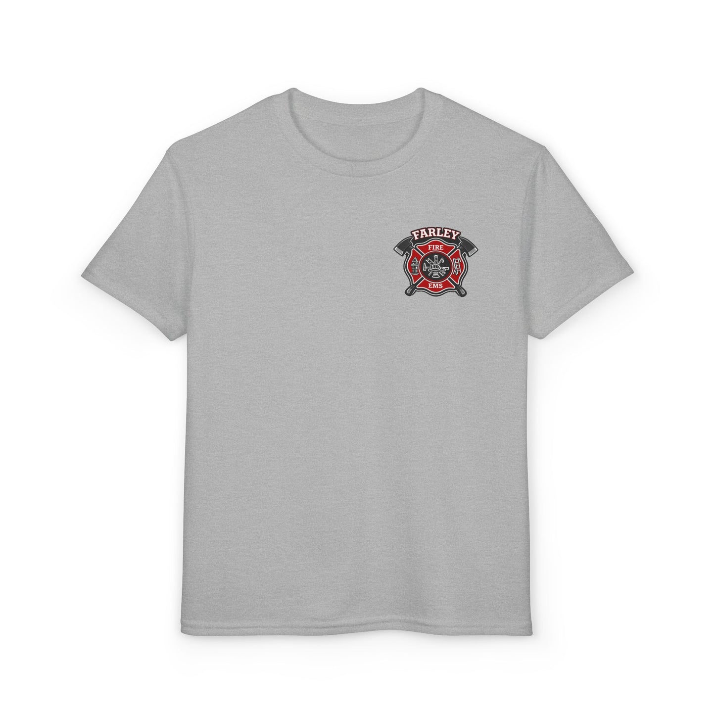 Farley Fire & EMS T-Shirt -Bunker Gear - YOUTH Gildan