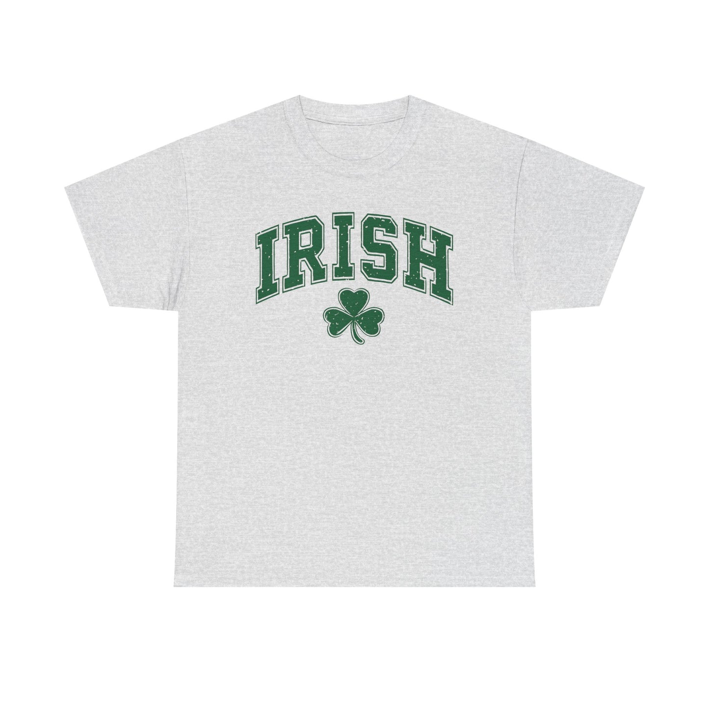 St. Patrick's Day Irish Tee, Unisex Heavy Cotton Tee, Shamrock Shirt, Casual Wear, Irish Pride, Comfortable Fit