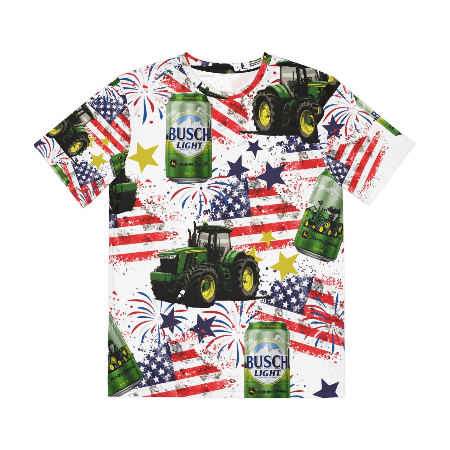 Tractor & Beer Patriotic Shirt