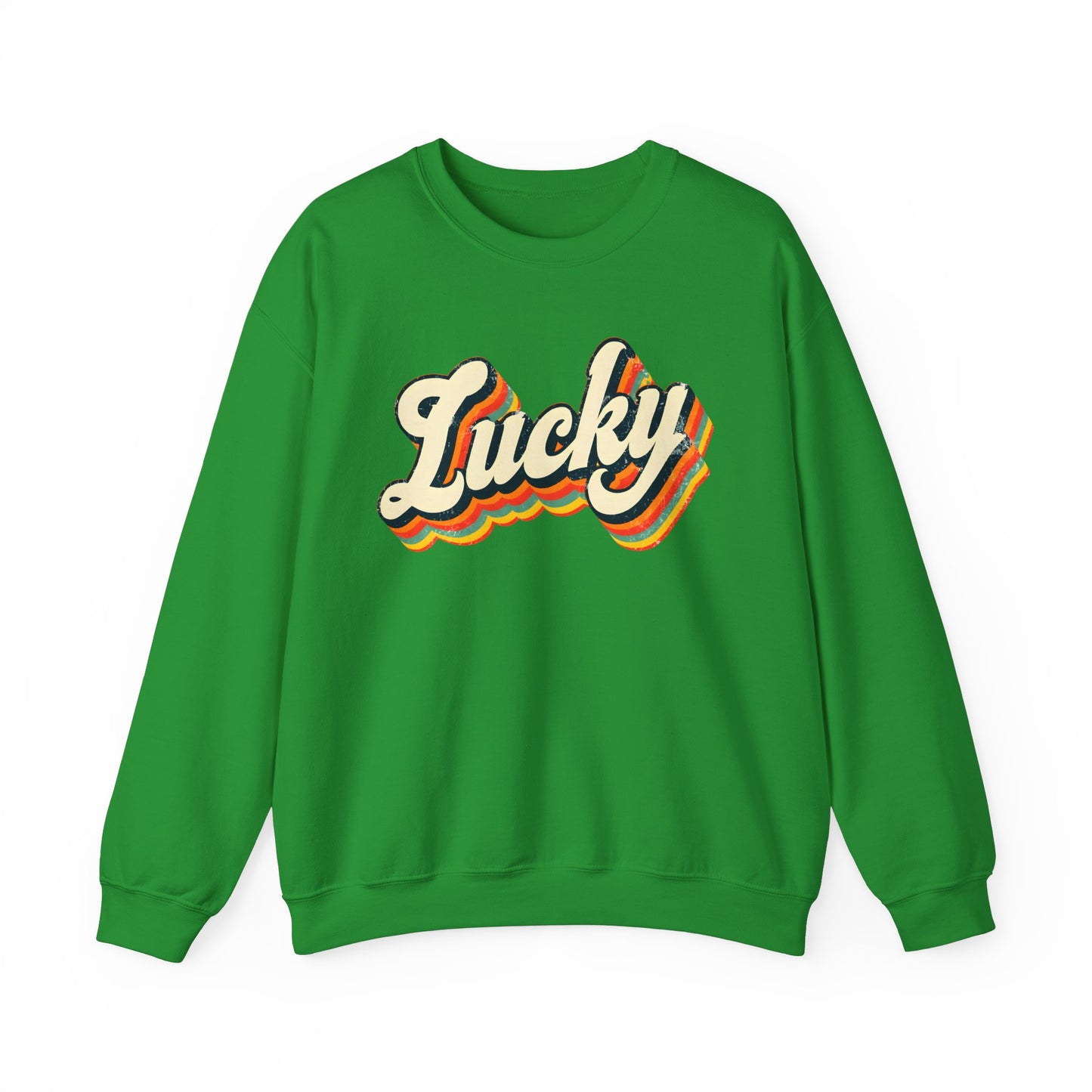 Lucky - Unisex Heavy Blend™ Crewneck Sweatshirt