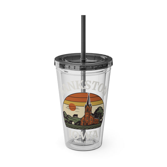 Bankston - Tumbler, 16oz, Clear Travel Cup
