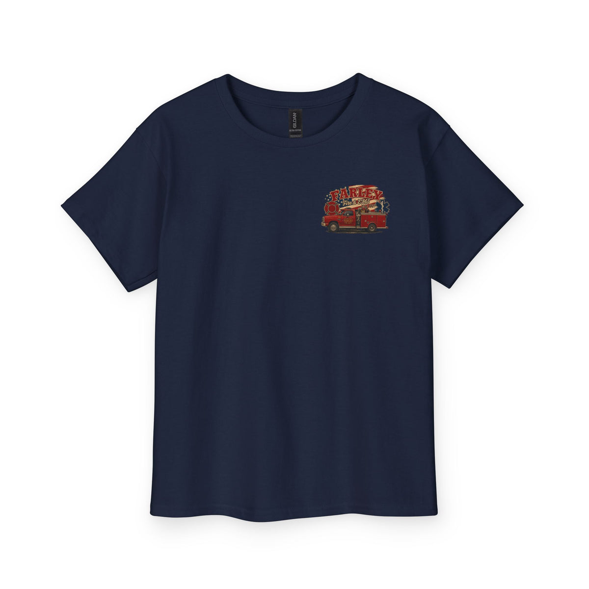 Vintage Farley Fire & EMS Youth - Gildan