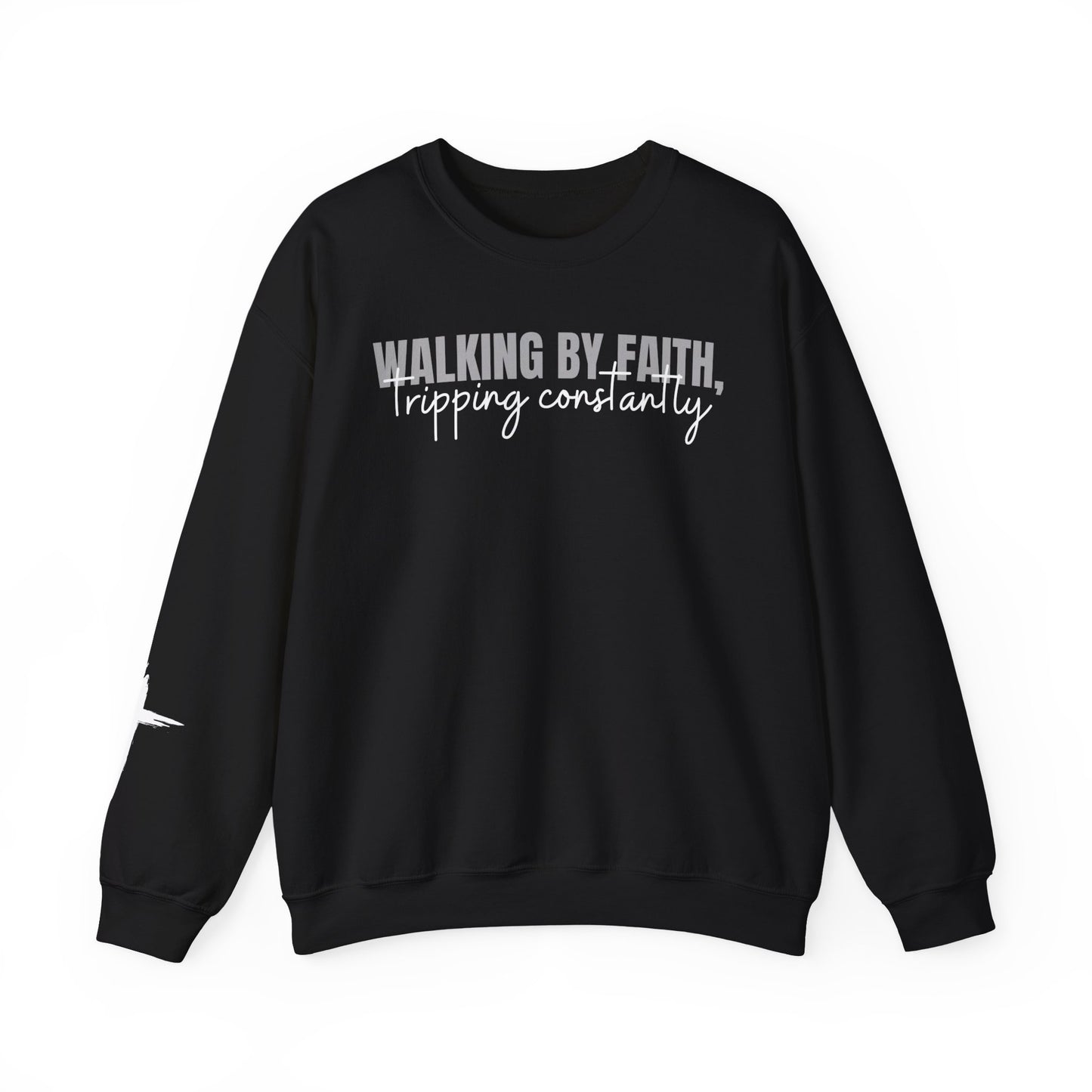 Inspirational Faith Sweatshirt, Walking by Faith Apparel, Christian Gift, Cozy Church Outfit, Perfect for Faith-based Events, [...]