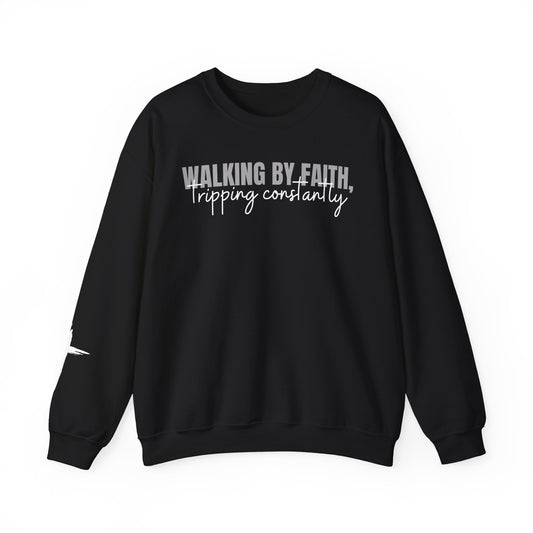 Inspirational Faith Sweatshirt, Walking by Faith Apparel, Christian Gift, Cozy Church Outfit, Perfect for Faith-based Events, [...]