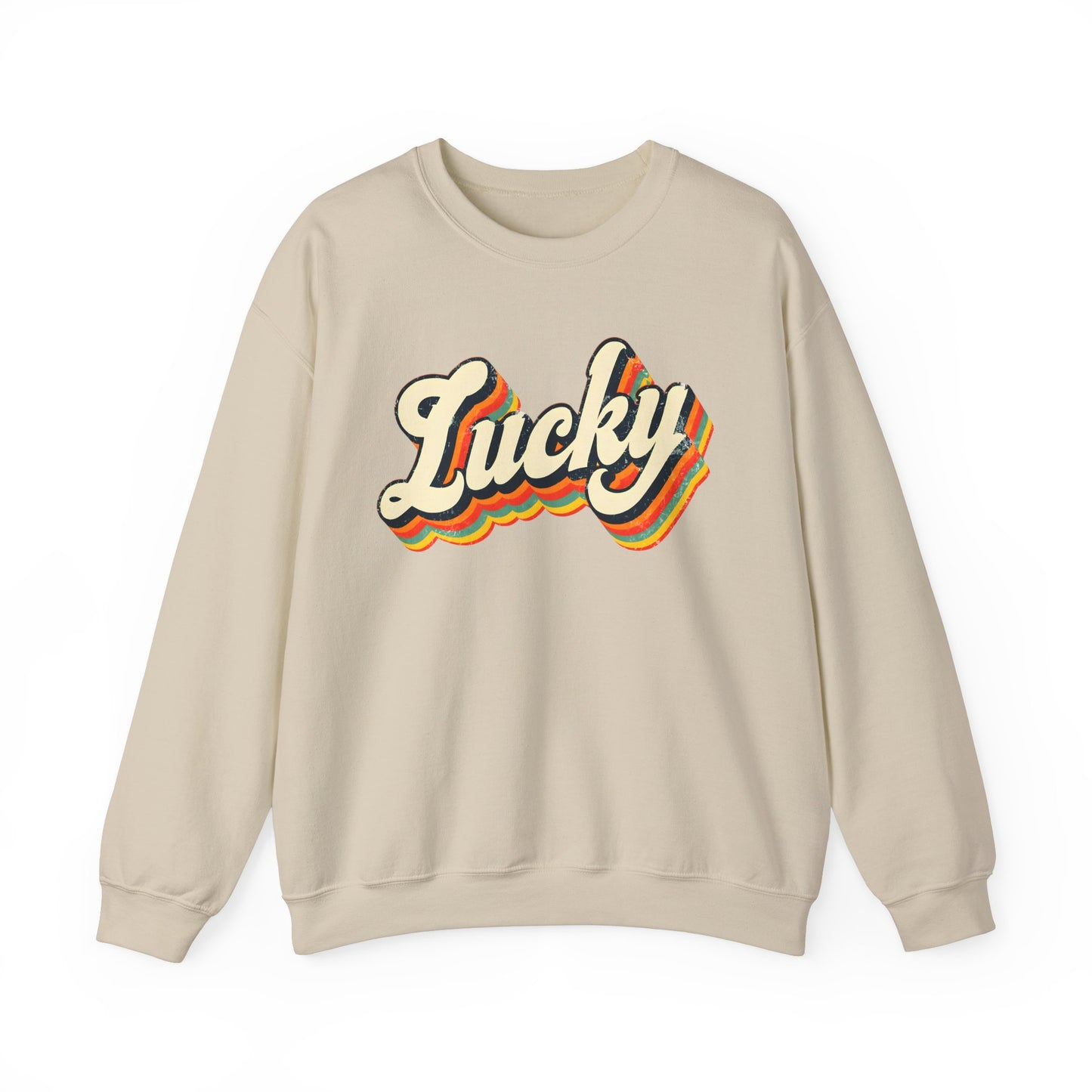 Lucky - Unisex Heavy Blend™ Crewneck Sweatshirt