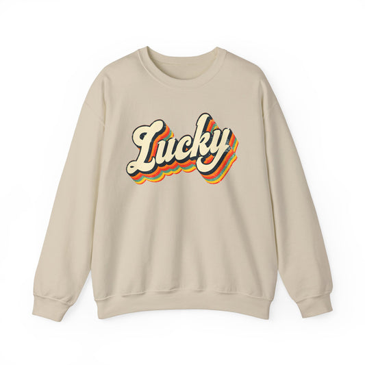 Lucky - Unisex Heavy Blend™ Crewneck Sweatshirt