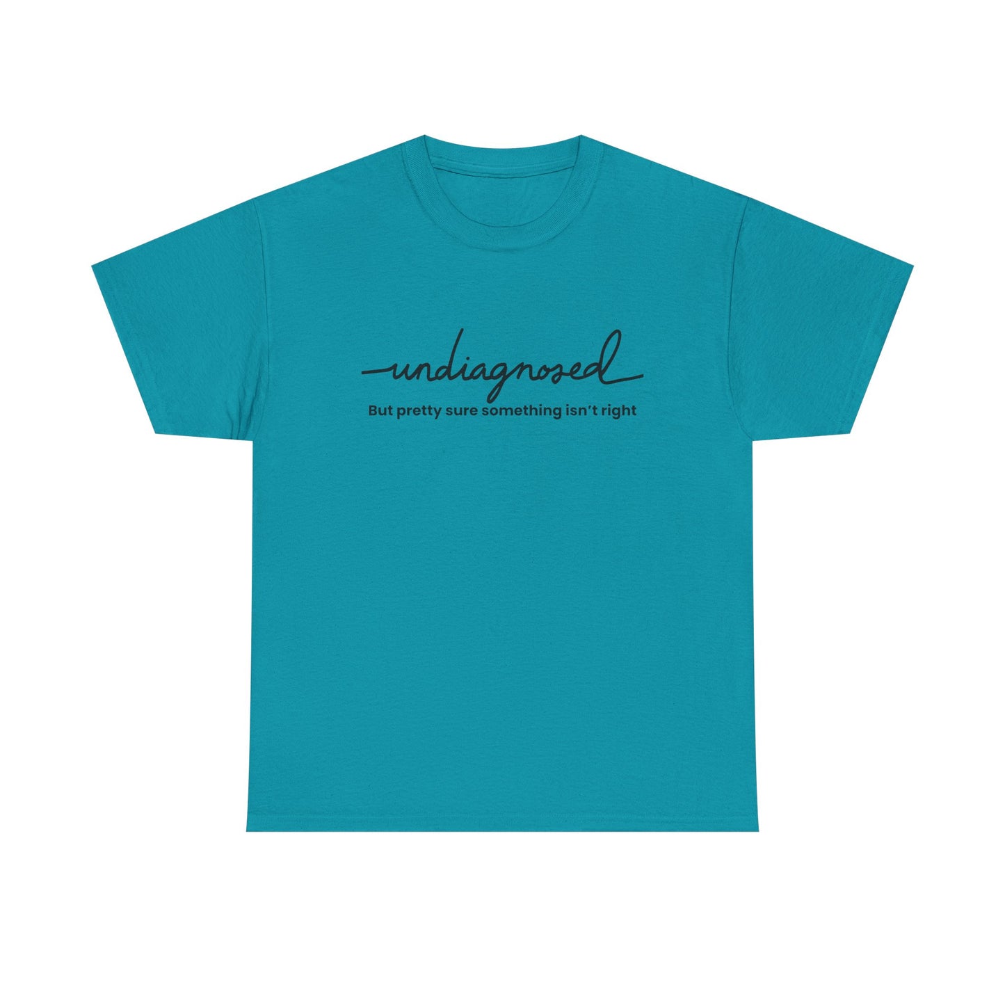 Undiagnosed Graphic Tee - Unisex Heavy Cotton Tee