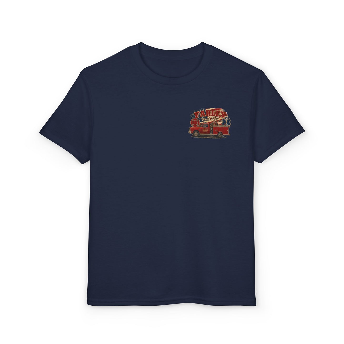 Vintage Farley Fire & EMS Youth - Gildan