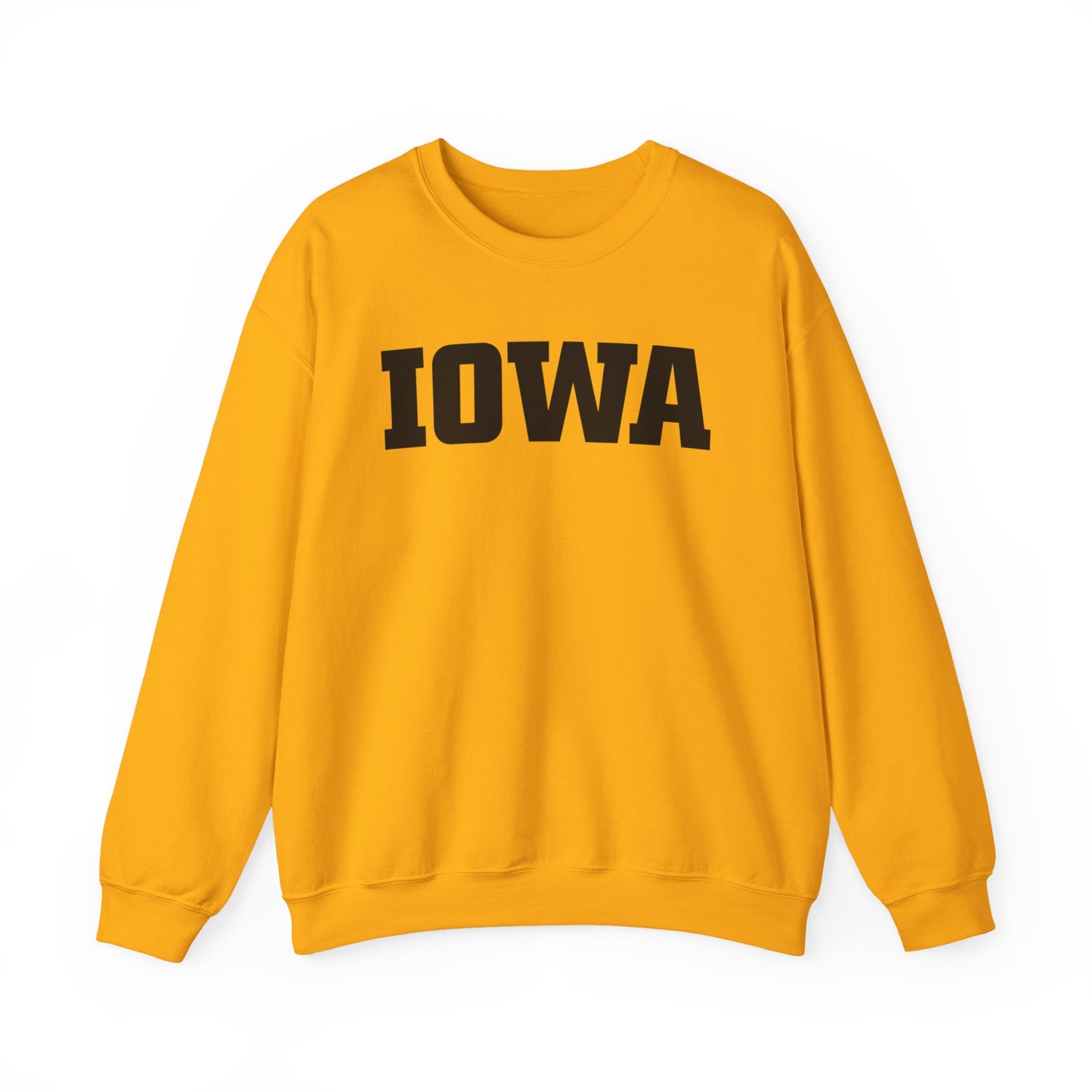 IOWA - Embroidered - Unisex Heavy Blend™ Crewneck Sweatshirt