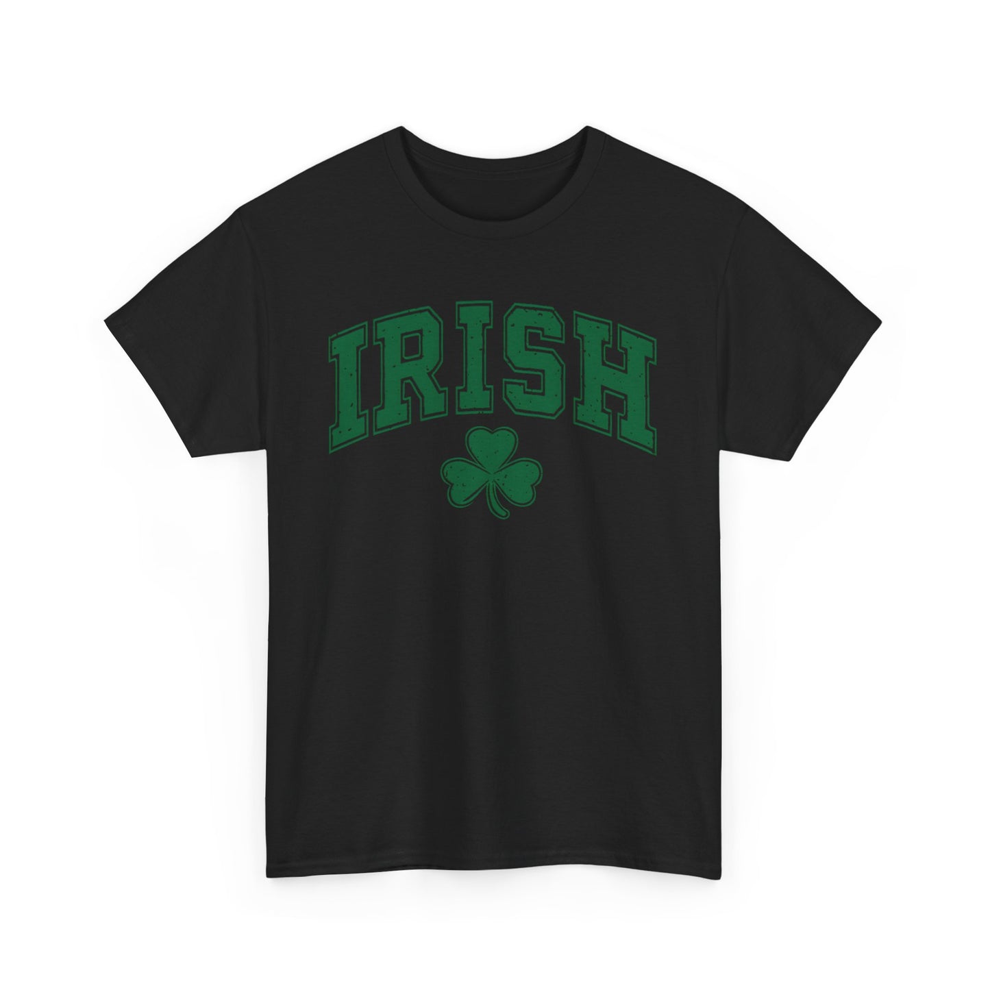St. Patrick's Day Irish Tee, Unisex Heavy Cotton Tee, Shamrock Shirt, Casual Wear, Irish Pride, Comfortable Fit