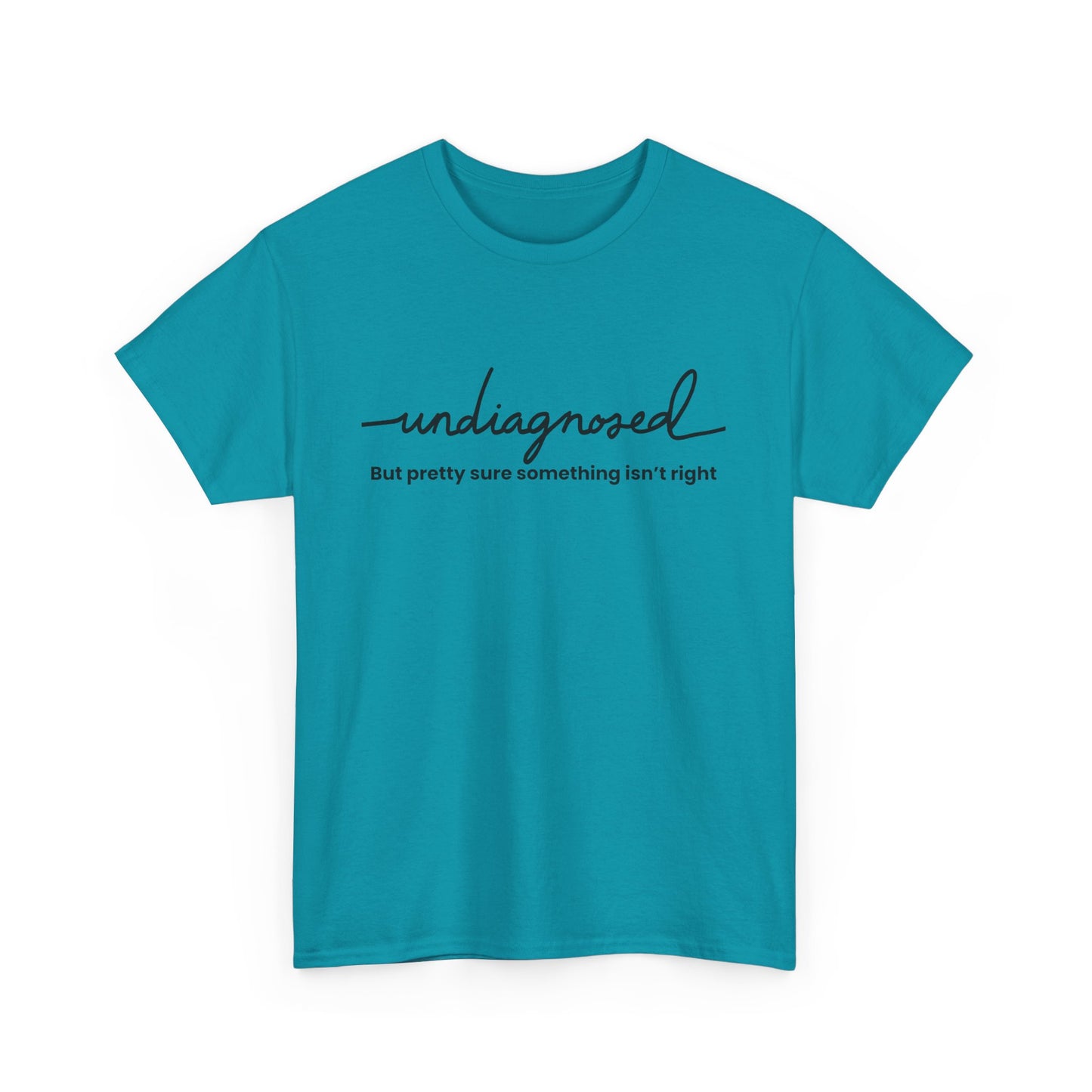 Undiagnosed Graphic Tee - Unisex Heavy Cotton Tee
