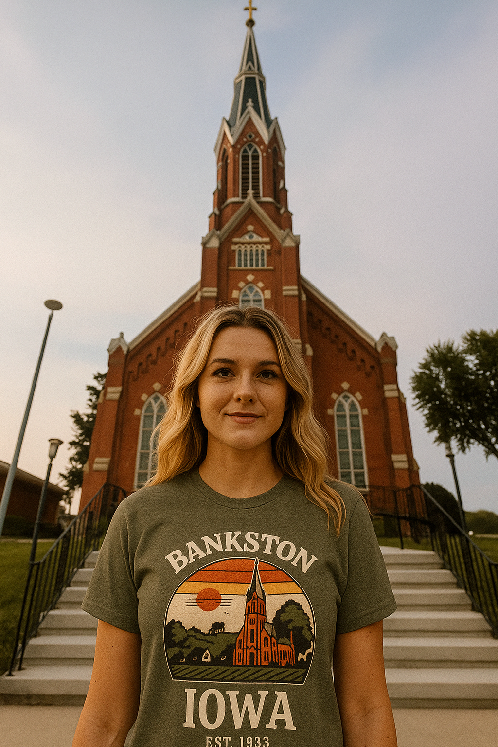 Bankston, Iowa - Gildan Tee