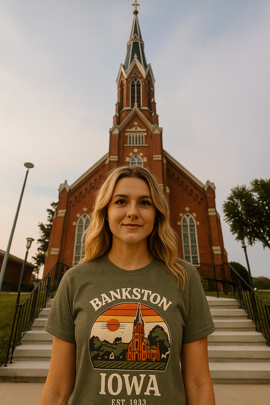 Bankston, Iowa - Gildan Tee