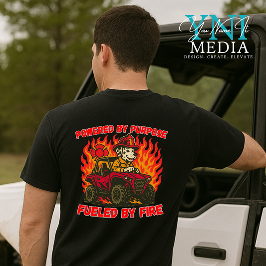 Firefighter UTV T-Shirt | Gildan Heavy Tshirt